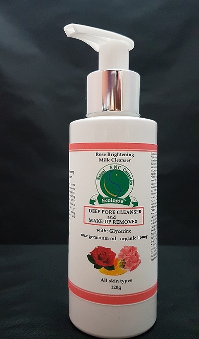 Rose Brightening Milk Cleanser - Ecologie Natural Cosmetics Rose Brightening Milk Cleanser - Ecologie Natural Cosmetics